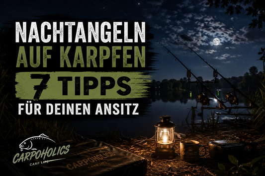 Nachtangeln auf Karpfen: 7 Tipps für deinen erfolgreichen Ansitz
