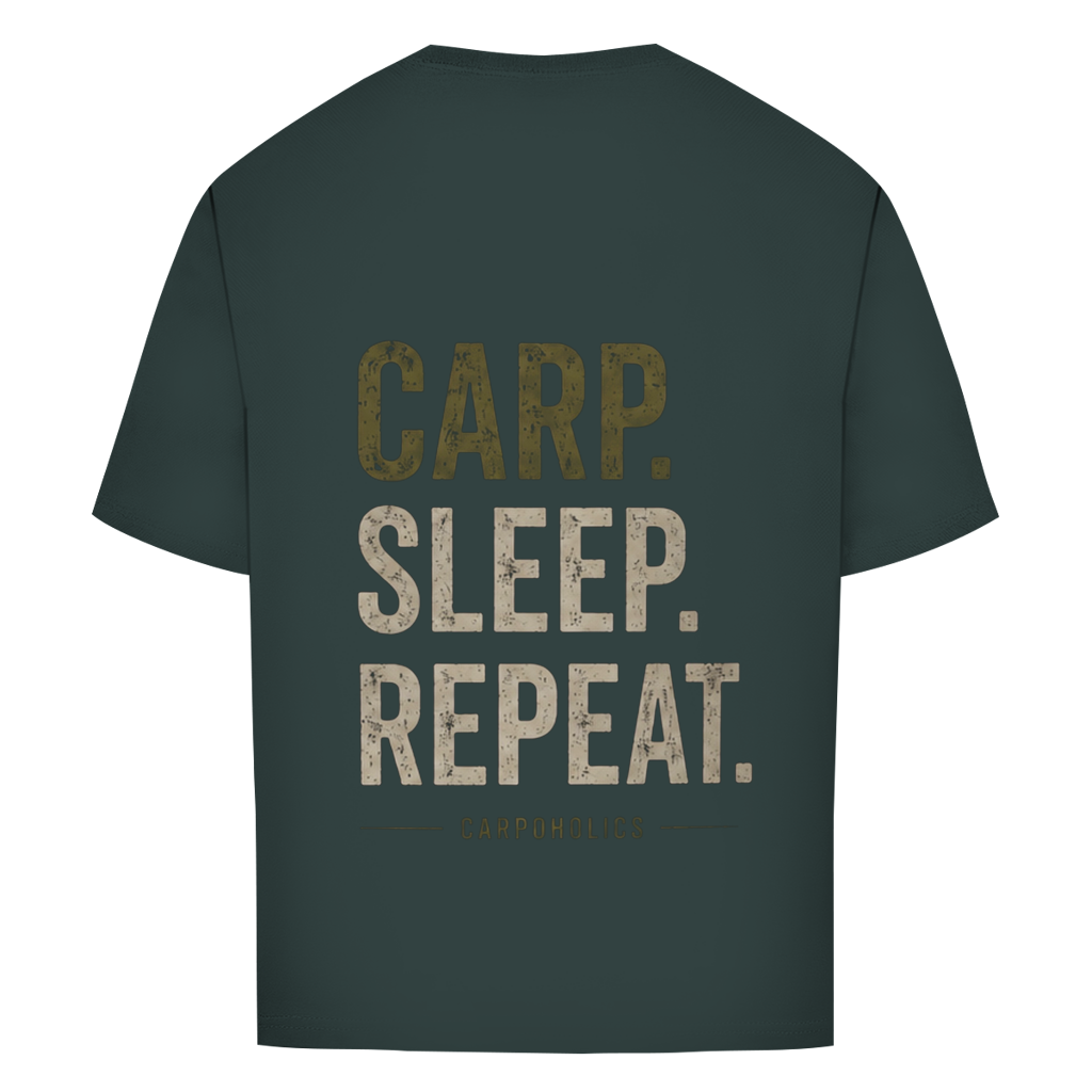 Oversize T-Shirt Carp.Sleep.repeat