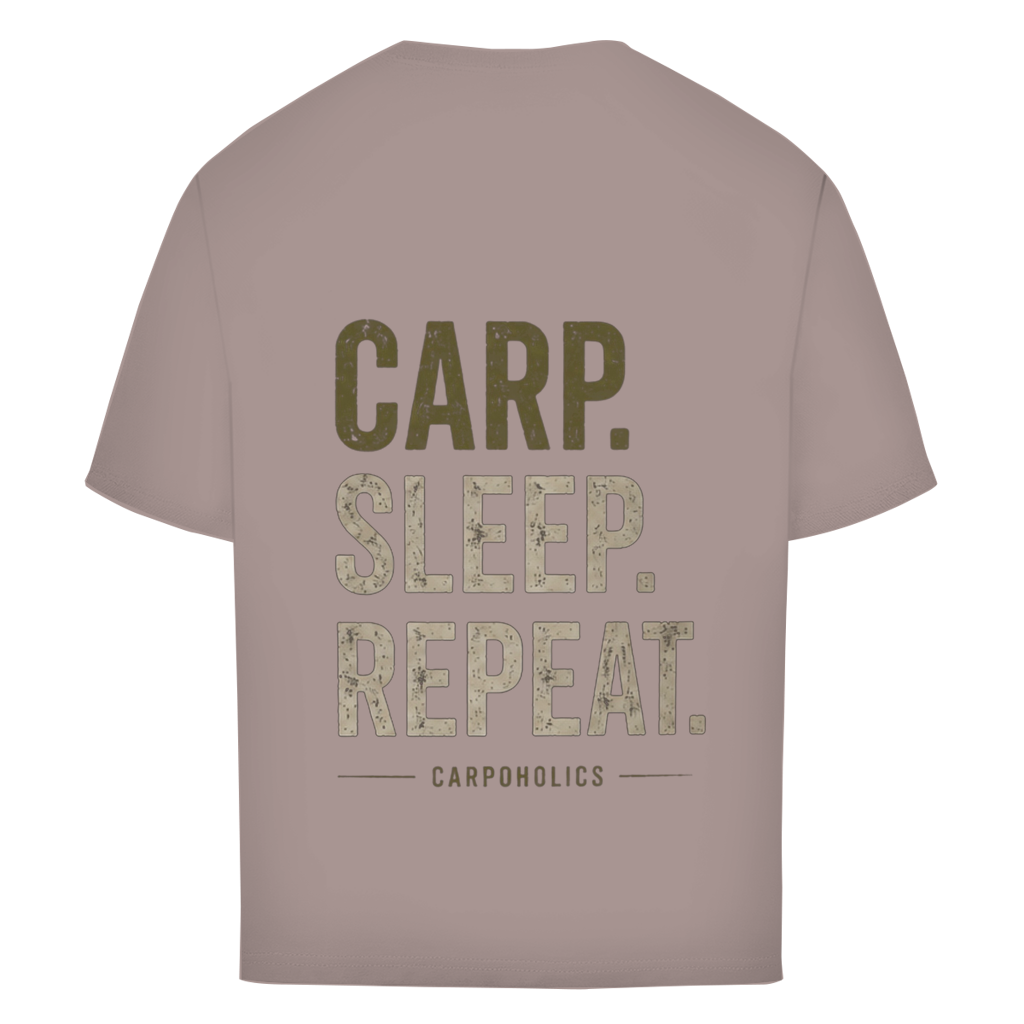 Oversize T-Shirt Carp.Sleep.repeat