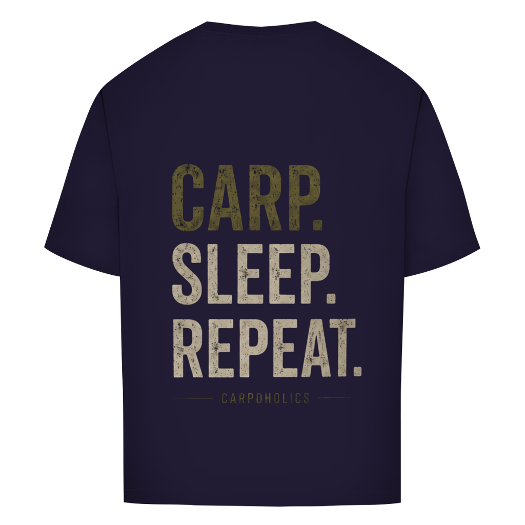 Oversize T-Shirt Carp.Sleep.repeat