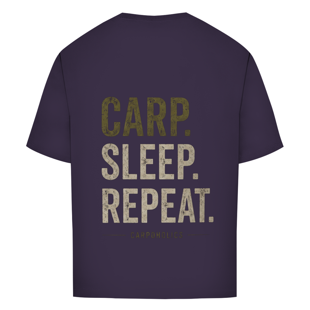 Oversize T-Shirt Carp.Sleep.repeat