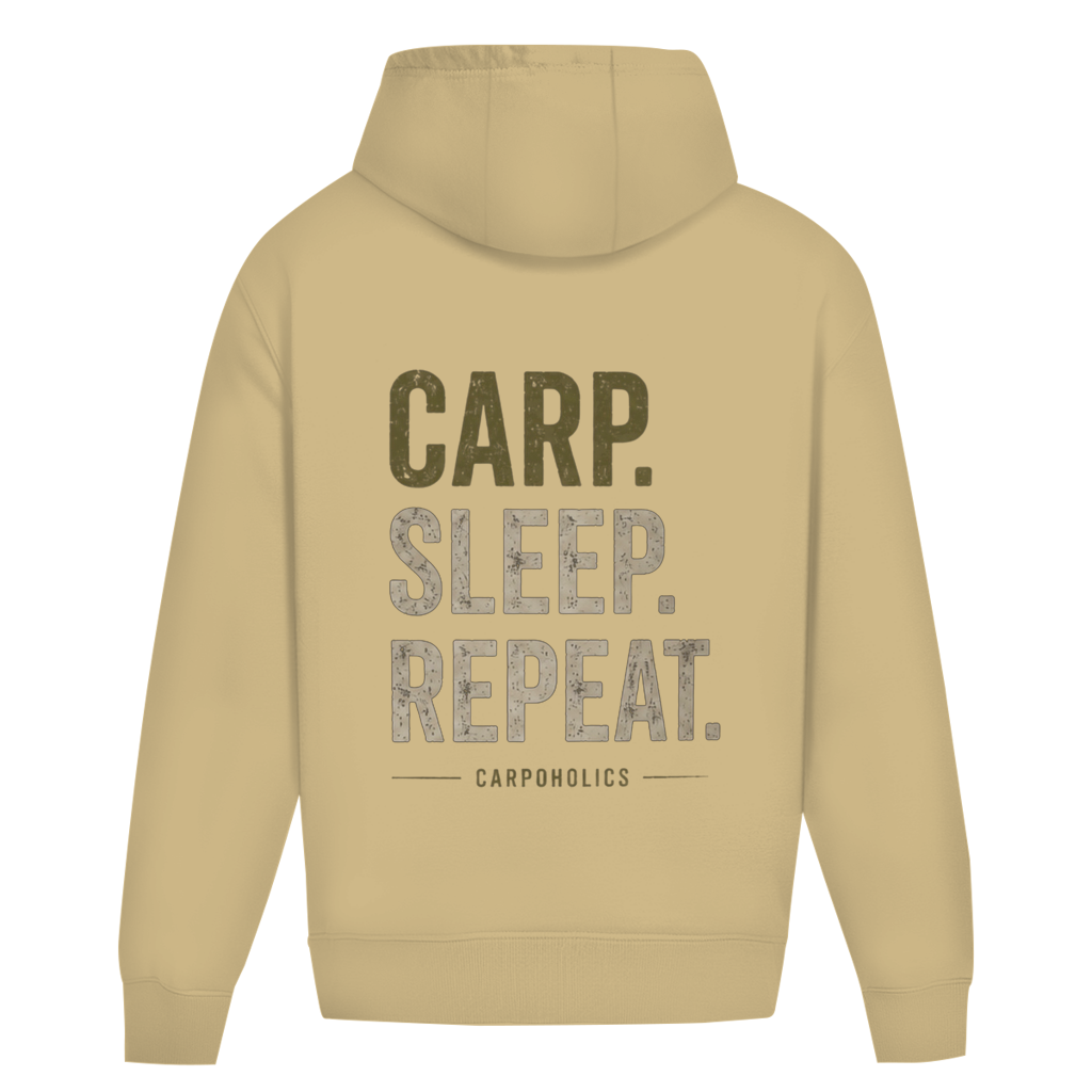 Oversize Hoodie Ohne Kordel Carp.Sleep.repeat