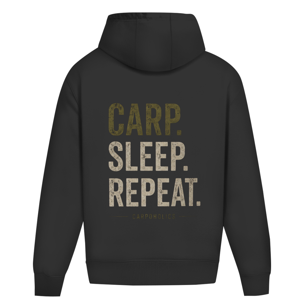 Oversize Hoodie Ohne Kordel Carp.Sleep.repeat
