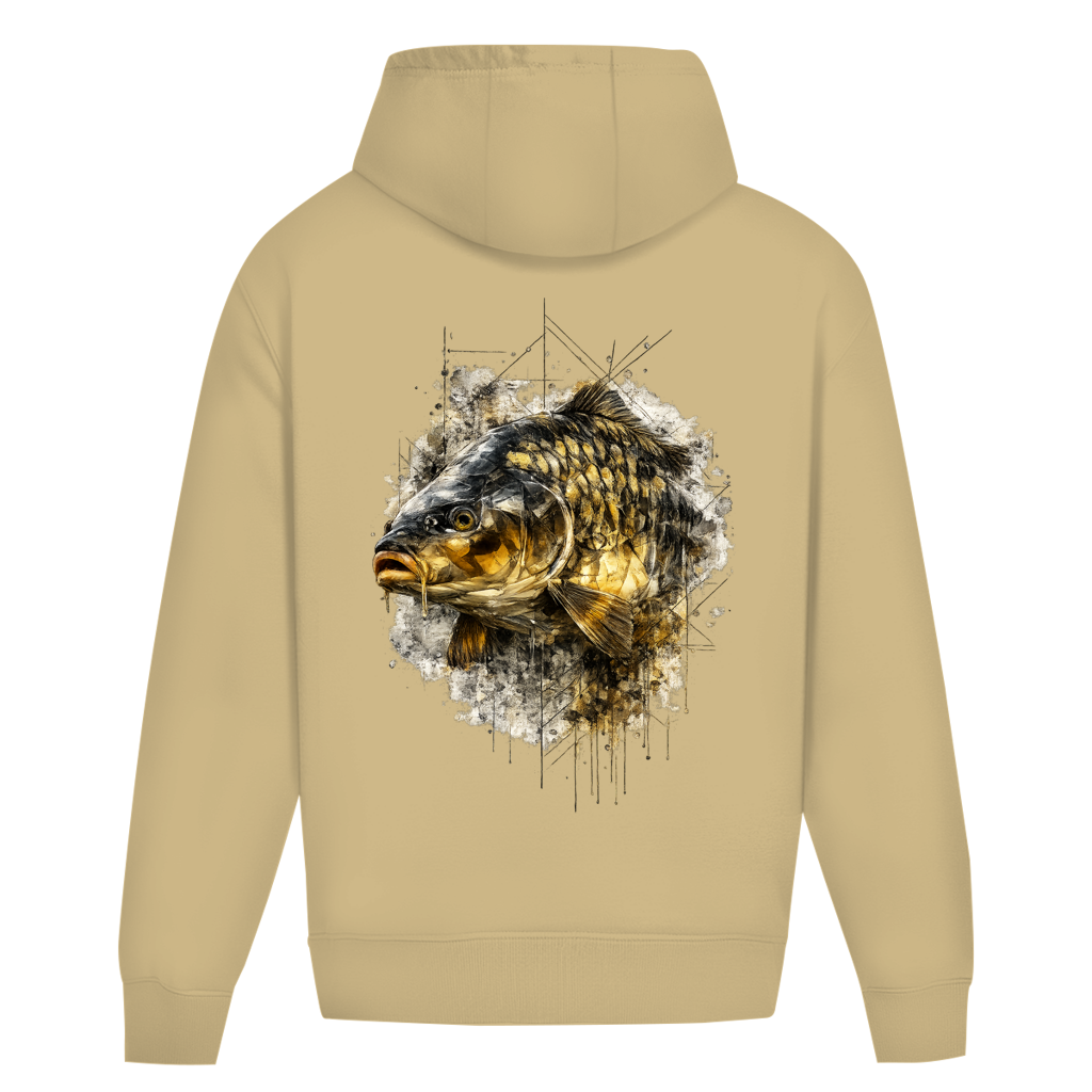 Oversize Hoodie Ohne Kordel Carp