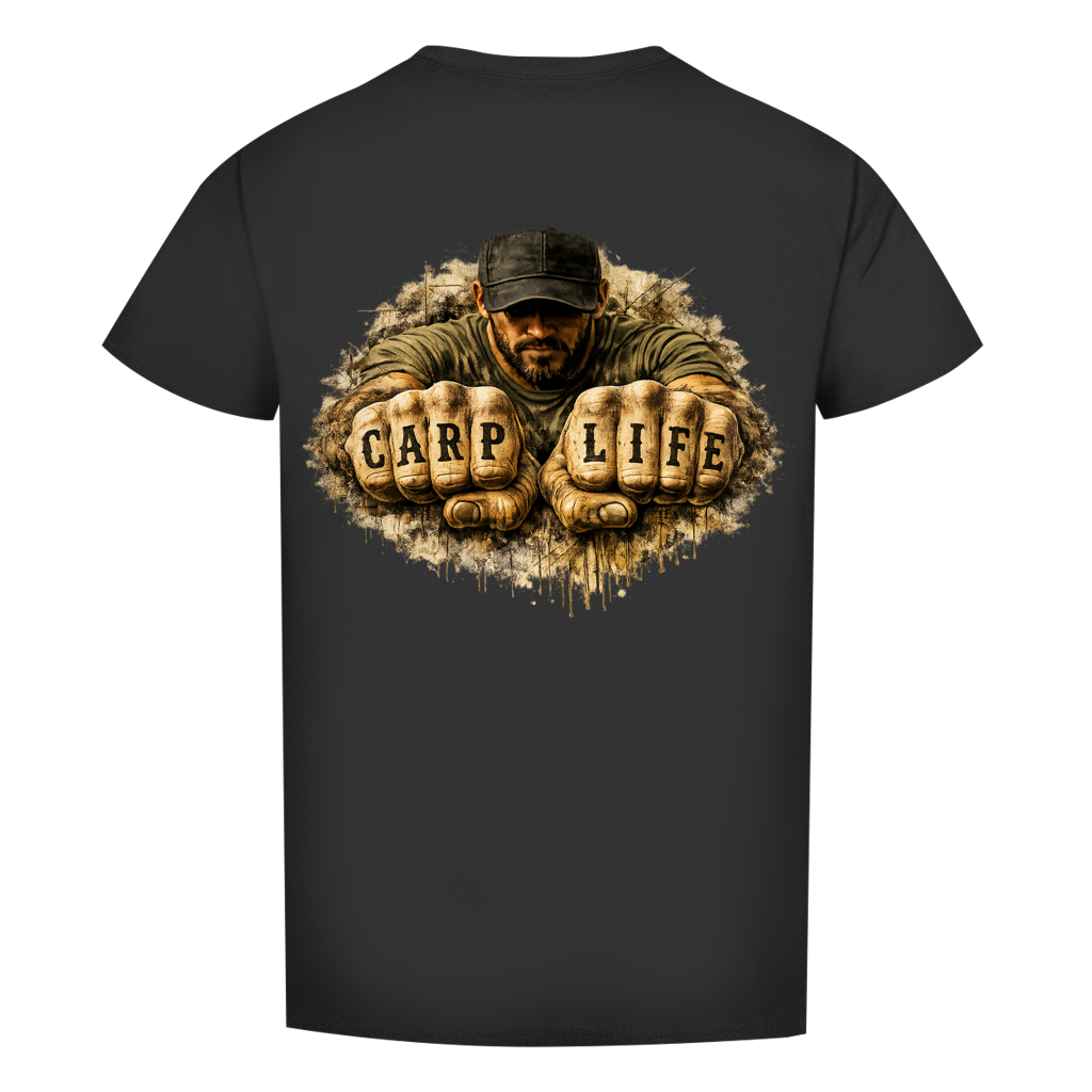Herren Premium Bio T-Shirt Carp Life