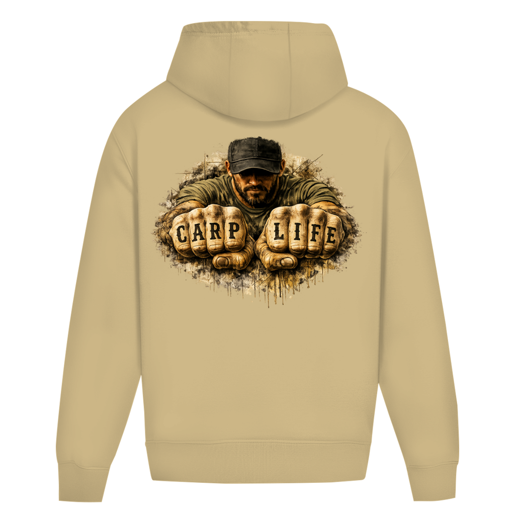 Oversize Hoodie Ohne Kordel Carp Life