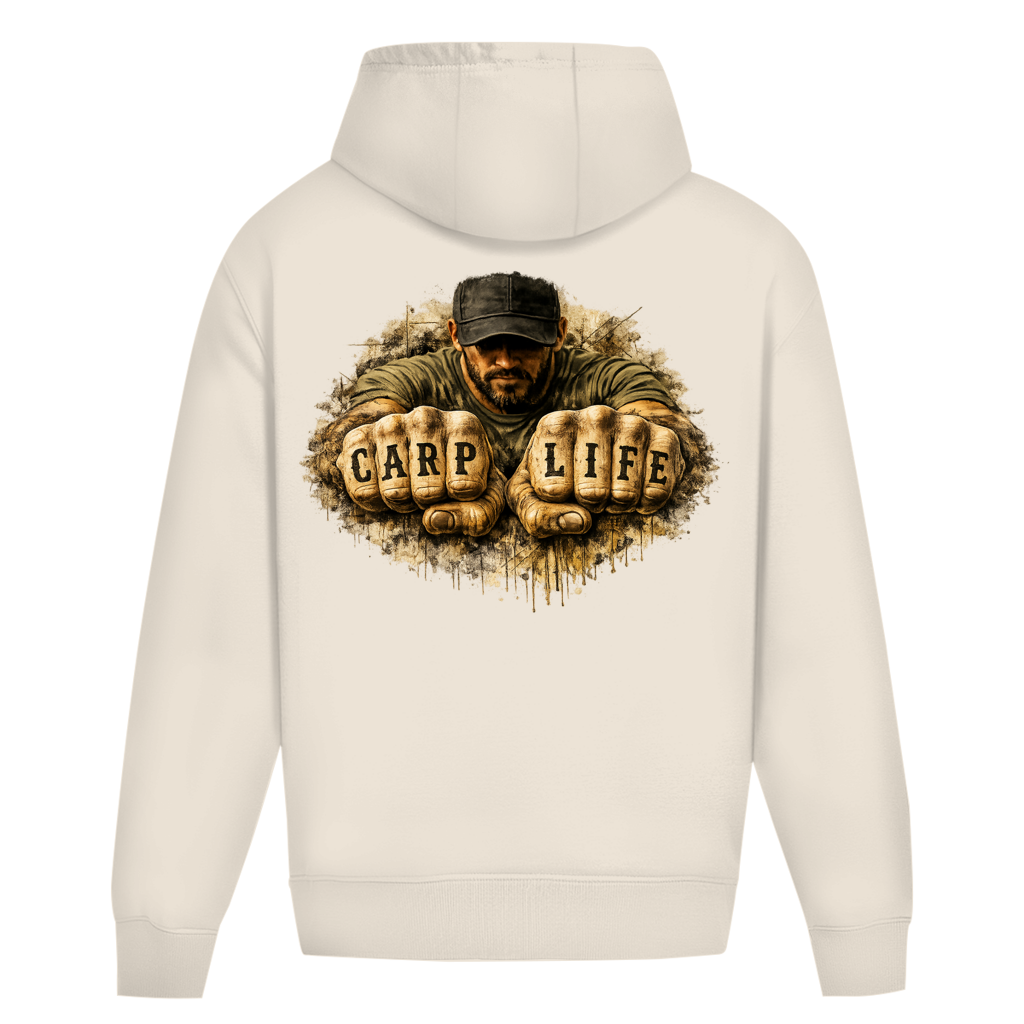 Oversize Hoodie Ohne Kordel Carp Life