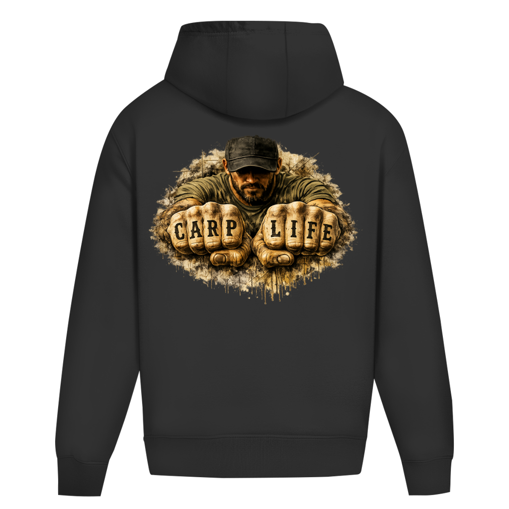 Oversize Hoodie Ohne Kordel Carp Life